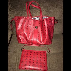 MCM Liz Large Ruby Shopper